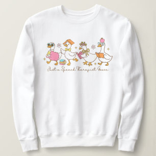 Gewoon een logopedist Goose Terug naar school Trui