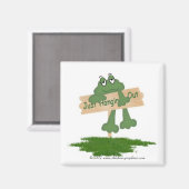 Gewoon een magneet ophangen (Voorkant / Achterkant)