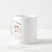 Gewoon Een Mama String Cheese Era Coffee Moeder Da Koffiemok (Voorkant links)