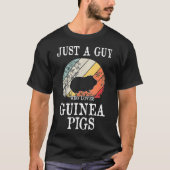 Gewoon een man die houdt van cavia's _2 t-shirt (Voorkant)
