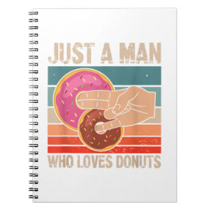 Gewoon een Man die houdt van Donuts 2 in de Pinky Notitieboek