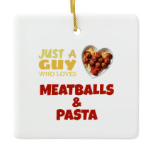 Gewoon een man die van gehakt en pasta houdt