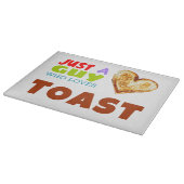 Gewoon een man die van Toast houdt Snijplank (Hoek)