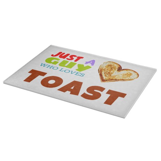 Gewoon een man die van Toast houdt Snijplank (Hoek)