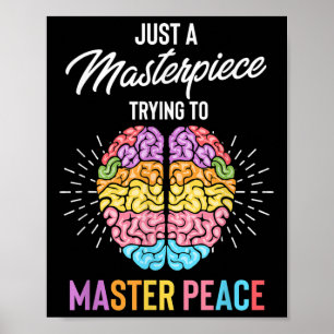 Gewoon een meesterwerk op het gebied van geestelij poster