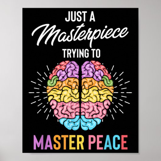 Gewoon een meesterwerk op het gebied van geestelij poster (Voorkant)
