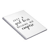 Gewoon een meisje baas die haar imperium bouwt notitieboek (Rechterzijde)