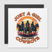 Gewoon een meisje dat cowboys leuk vindt (Voorkant / Achterkant)