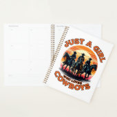 Gewoon een meisje dat cowboys leuk vindt planner (Display)