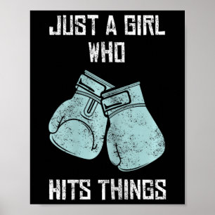 Gewoon een meisje dat dingen haat die vrouwen stra poster