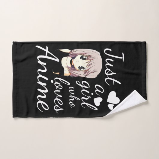 gewoon een meisje dat dol is op schattige feestjes handdoek (Handdoek)