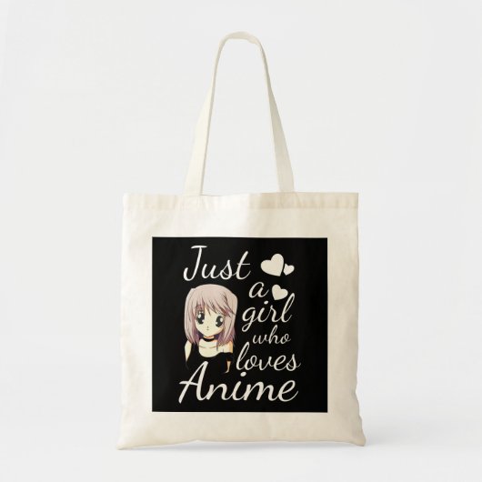 gewoon een meisje dat dol is op schattige feestjes tote bag (Voorkant)