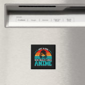 Gewoon een meisje dat echt van Anime Fun houdt voo Magneet (Insitu (Vaatwasser))