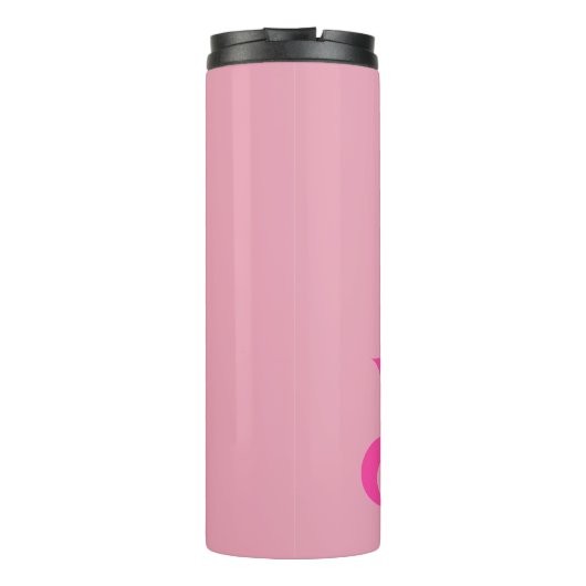 Gewoon een meisje dat graag danst ballerina thermosbeker (Achterkant)