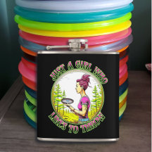 Gewoon een meisje dat graag gooit | Schijfgolf