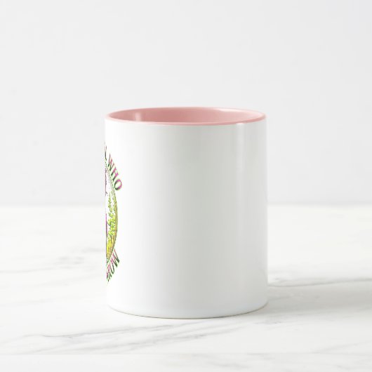 Gewoon een meisje dat graag gooit | Schijfgolf Mok (Midden)