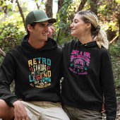 Gewoon een meisje dat graag retro games speelt hoodie