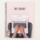 Gewoon een meisje dat haar imperium bouwt planner (Voorkant)