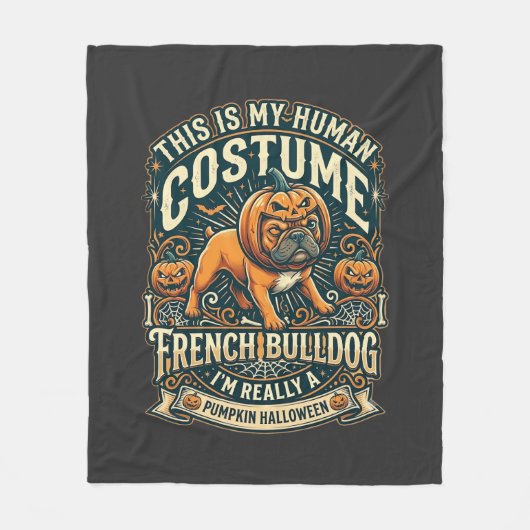 Gewoon een meisje dat Halloween Postdienst Heks le Fleece Deken (Voorkant)