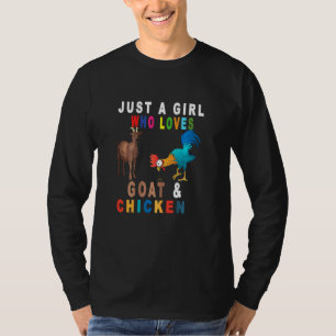 Gewoon een meisje dat helemaal van Boerderij van k T-shirt