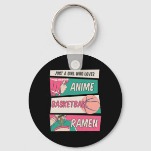Gewoon een meisje dat houdt van anime door sketbyl sleutelhanger