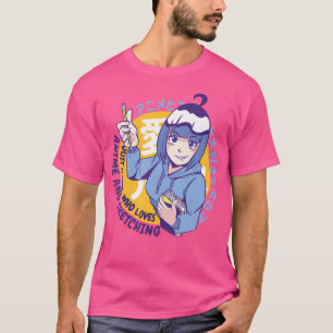 Gewoon een meisje dat houdt van anime en grappige  t-shirt