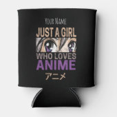 Gewoon een meisje dat houdt van Anime  Manga Kawai Blikjeskoeler (Voorkant)
