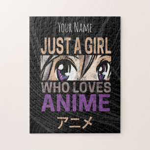 Gewoon een meisje dat houdt van Anime  Manga Kawai Legpuzzel