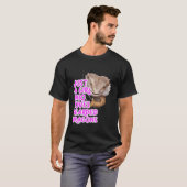 Gewoon een meisje dat houdt van Bearded Dragons kl T-shirt (Voorkant volledig)
