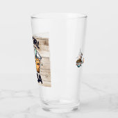 Gewoon een meisje dat houdt van Bob gepersonalisee Glas (Links)