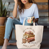 Gewoon een meisje dat houdt van boeken en koffie g tote bag