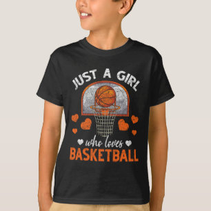 Gewoon een meisje dat houdt van de vrouwenvraag va t-shirt