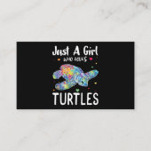 Gewoon een meisje dat houdt van de Waterverf van d Visitekaartje (Voorkant)