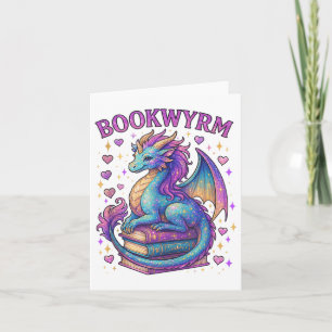 Gewoon een meisje dat houdt van draken en boeken T Kaart