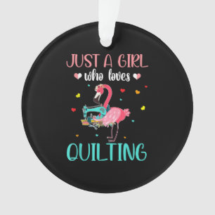 Gewoon een meisje dat houdt van fluiten en Flaming Ornament