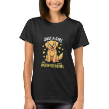 Gewoon een meisje dat houdt van Golden Retriever"