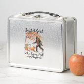 Gewoon een meisje dat houdt van Herfst en Bigfoot  (In situ)