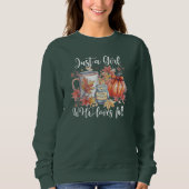 Gewoon een meisje dat houdt van herfst sweatshirt (Voorkant)