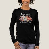 Gewoon een meisje dat houdt van herfst sweatshirt (Voorkant)