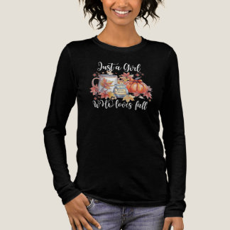 Gewoon een meisje dat houdt van herfst sweatshirt