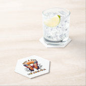 Gewoon een meisje dat houdt van Herfst Thanksgivin Kartonnen Onderzetters (Insitu)