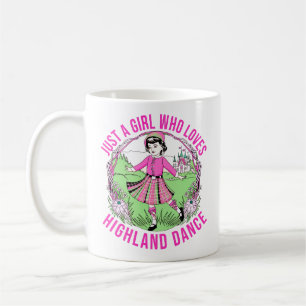Gewoon een meisje dat houdt van Highland Dance cad Koffiemok