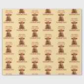 Gewoon een meisje dat houdt van Highland Koeien Cadeaupapier (Vlak)