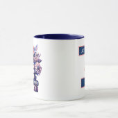 Gewoon een meisje dat houdt van lezen mok (Midden)