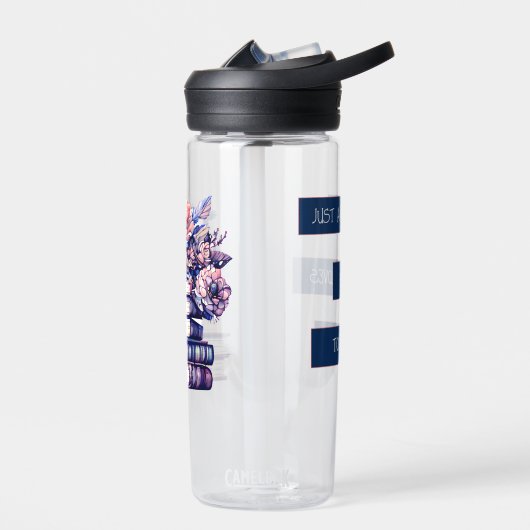 Gewoon een meisje dat houdt van lezen waterfles (Links)