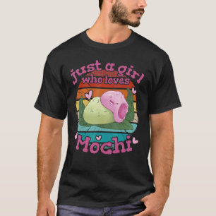 gewoon een meisje dat houdt van mochi japans nieu t-shirt