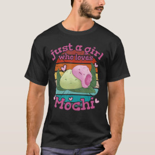 gewoon een meisje dat houdt van mochi japans nieu t-shirt