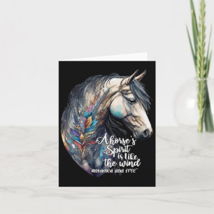 Gewoon een meisje dat houdt van paarden Co. Vrouwe Kaart