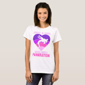 Gewoon een meisje dat houdt van Pankration Heart S T-shirt (Voorkant volledig)
