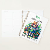 Gewoon een meisje dat houdt van Planten gepersonal Planner (Display)
